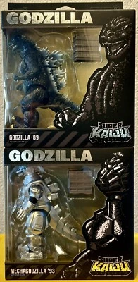SUPER7 TOHO DELUXE SUPER KAIJU MECHAGODZILLA '93 & GODZILLA '89 SET OF 2 - Image 1 of 4