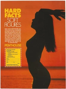 Formulario de suscripción de ático de anuncio impreso vintage - hechos duros figuras blandas abril 1983 - Imagen 1 de 5