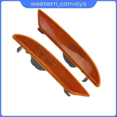 Fits Mercedes-Benz W221 S450 S550 S600 2 LED Bumper Side Marker Light LH+RH - Image 1 of 4