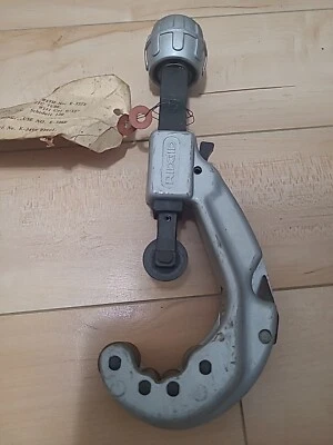 Ridgid No. 205 Quick Release Pipe Tube Cutter 1/4"-2 3/8" Vintage Made In USA - Image 1 of 4