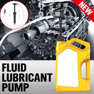 Pompa Trasferimento Fluidi Manuale Ingranaggio Trasmissione Olio Trasferimento Liquidi Distributore Strumento - Foto 1 di 9