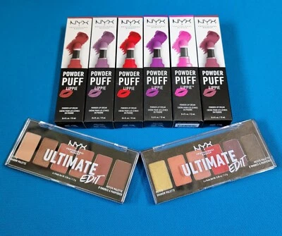 NYX Lipsticks & Eyeshadows - Image 1 of 3