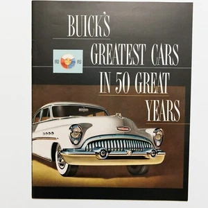 Buick 50 great years Sales Brochure Booklet Original 1953 Brochure - Picture 1 of 6