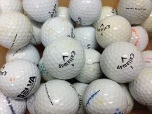 50 CALLAWAY HEX BLACK TOUR PALLINE PALLE DA GOLF USATE CAT. AAA-AA - Foto 1 di 1