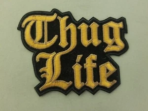 Thug Life Tupac bestickter Aufnäher - Bild 1 von 1