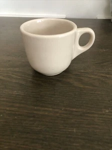 Vintage Sterling verglaste Porzellan Demitasse Kaffeetasse Restaurant Geschirr - Bild 1 von 5