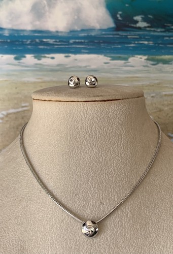 Grosse Collana E Orecchini Solitario "Diamante" (designer per Dior)