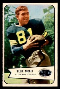 1954 Bowman Football #108 Elbert Nickel EX/MT