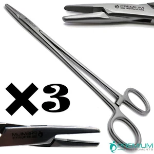 TC Surgical Wire Twister 7" Forceps Pliers Hemostat Instruments Set of 3 - Picture 1 of 6