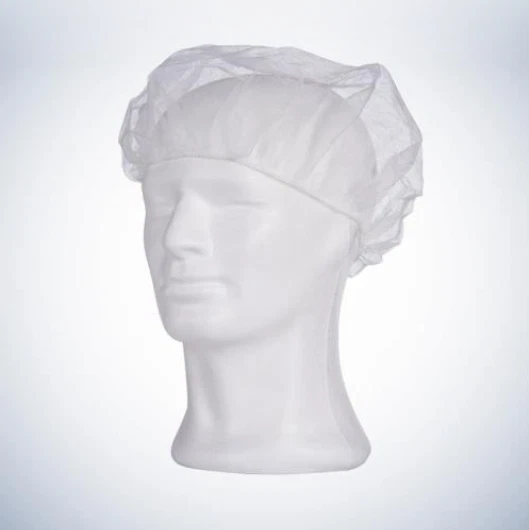 AMPRI Med Comfort Einmal-Baretthauben Kopfhaube weiß 100 Stück Haarnetze Ø 60 cm XL