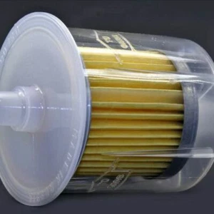 5pc - FUEL FILTER INDUSTRIAL HIGH PERFORMANCE UNIVERSAL INLINE GAS FILTER 5/16" - Picture 1 of 2