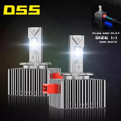 适用于 2016 - 2020 雪佛兰索罗德氙气 D5S 灯泡 LED 头灯套件 高/低 — 第 1/4 张图片