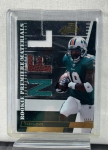 2007 Playoff Absolute Memorabilia Premiere Materials 457/849 Ted Ginn Jr Rookie - Picture 1 of 6