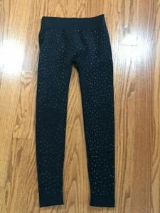 Leggings de lunares negros para niñas talla M en muy buen estado - Imagen 1 de 3