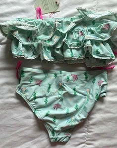 Mermaid Sweet Honey Sweethoney 10 NEW NWT Ruffle Bikini Swimsuit Frilly - Picture 1 of 6