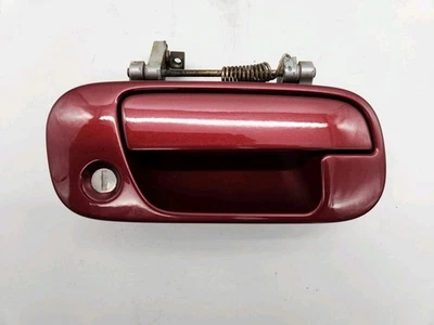1997-2001 Honda Prelude passenger right Side Outer Door Handle 98 99 2000 MAROON - Image 1 of 4
