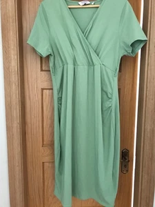 Dorothy Perkins Maternity Sage Green soft Jersey cotton 16 💕 elegant - Picture 1 of 9