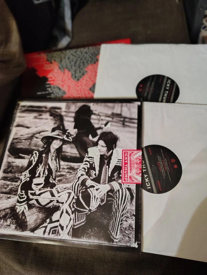THE WHITE STRIPES Icky Thump Double LP Garage Blues Rock THIRD MAN/WARNER BROS. Foto 1 de 1