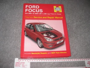 Haynes Manual Ford Focus 2001 to 2001 Petrol / Turbo Diesel - Picture 1 of 5