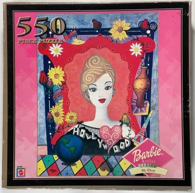 Barbie 550 Piezas Puzzle Artista Serie "McElroy" Mattel 2000 Foto 1 de 4