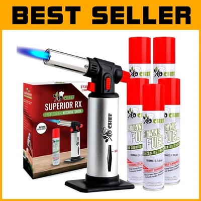 Refillable Kitchen Torch for Cooking BBQ Creme Brulee - Image 1 of 4
