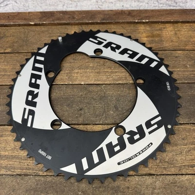 Plato SRAM PowerGlide 55T 130 BCD Bicicleta de Carretera Anillo Exterior Aleación 55 Anillo Grande Foto 1 de 4