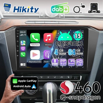 Für VW Passat B8 2015-2020 Android 15 Autoradio 4+64GB DAB+ Carplay GPS 8 Core - Bild 1 von 4