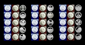 2010 2011 2012 P+D+S America the Beautiful National Park Quarter Mint Proof Set - Picture 1 of 4