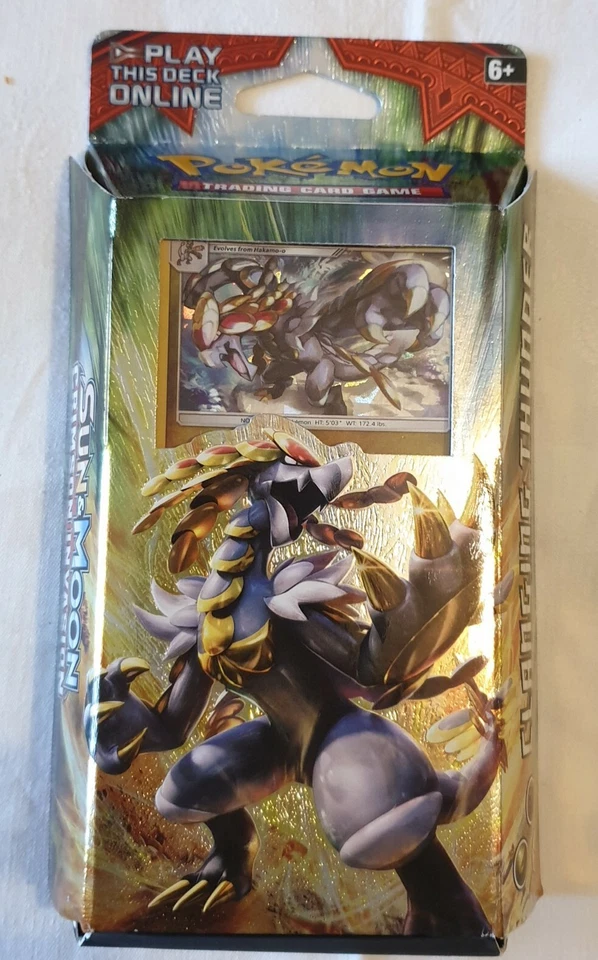 Pokemon Sun Moon Crimson Invasion Destruction Fang Hydreigon Theme Deck