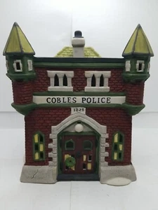 Department 56 Cobles Police Station Heritage Dickens Village Series - Picture 1 of 5