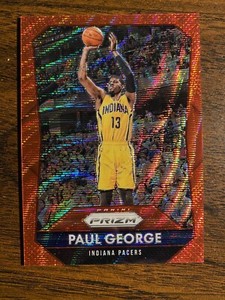 2015-16 Panini Prizm - Red Prizm #62 Paul George 156/350