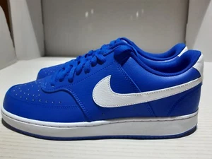 Nike Court Vision Low Mens Trainers - Size UK 9.5 - HJ9135-445 - RRP £74.99 - Picture 1 of 7