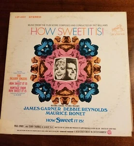 HOW SWEET IT IS, soundtrack, LP, MGM :SP4037, Stereo, Pat Williams  - Picture 1 of 2