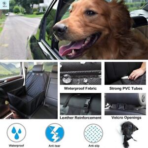 NEW DOG 2 IN 1 BOOSTER CAR SEAT COVER WATERPROOF CARRIER PROTECTOR HAMMOCK MAT