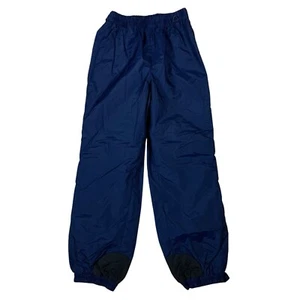 Columbia Youth Snow Pants Waterproof Insulated Winter Ski Bib Navy Blue 18/20 - Picture 1 of 6