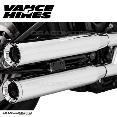 Harley FLFBS 1868 ABS Softail Fat Boy 114 2018-2024 Eliminator 300 escape Va... Foto 1 de 4