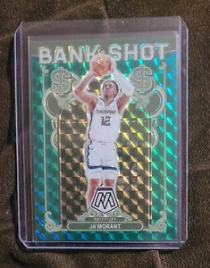 Banco de mosaico Panini 2023-24 tiro mosaico verde azulado #12 Ja Morant 48/75 - Imagen 1 de 2