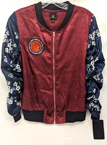 Disney Princess Mulan Jacket Poly Spandex XS Zip Front New With Tags - Picture 1 of 7