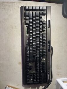 Corsair K95 RGB PLATINUM Cherry MX Brown Wired Keyboard MISSING KEYS