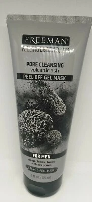 Freeman for MEN Pore Cleansing Peel-Off Gel Mask with Volcanic Ash - Image 1 of 4