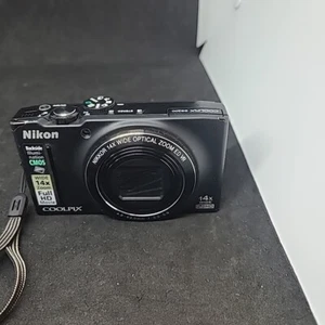 Nikon COOLPIX S8200 16.1MP Digital Camera - Black (S8200) - No Power - Picture 1 of 4