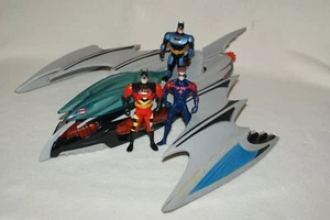 Vintage 1997 DC Hasbro Batman Flugzeug +3 Figuren - gebraucht/gut - sehr guter Zustand - Bild 1 von 3