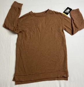 Art Class Twilight Blush Brown Girls Pull On Sweater Size M (8) - Picture 1 of 6