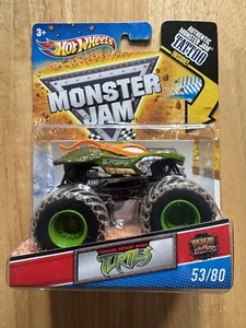 Teenage Mutant Ninja Turtles Monster Jam Hot Wheels Truck NEW Tattoo Series 1:64 - Picture 1 of 3