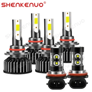 6 Piece LED Headlight Bulb High/Low Beam 6000k for 2013-2015 Ford Falcon FG-X - Picture 1 of 15