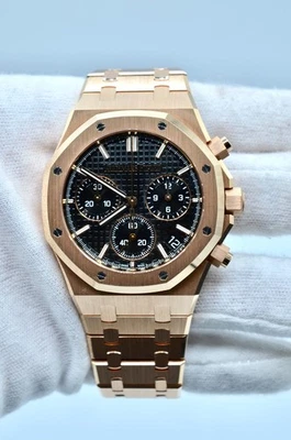 Audemars Piguet Royal Oak 50th Full Rose Gold 41mm Black 26240OR.OO.1320OR.02 - Image 1 of 4