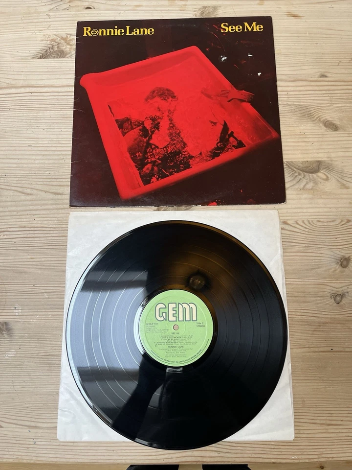 Ronnie Lane See Me Vinyl LP UK 1980 GEM 107 - Image 1 of 1