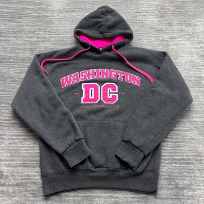 Sudadera con Capucha Washington DC Talla M Para Mujer EE. UU. Estados Unidos Pullover Sudadera con Capucha Foto 1 de 4