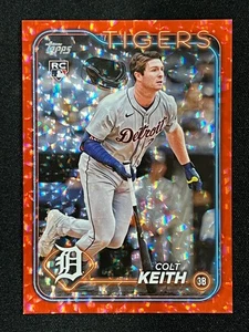 2024 Topps Update Series - Red Crackle Foilboard #US73 Colt Keith /199 (RC) - Picture 1 of 2