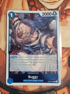 ONE PIECE CCG Buggy OP02-058 R Paramount War English Foil - Picture 1 of 2
